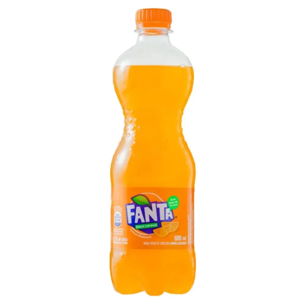 Fanta laranja 600